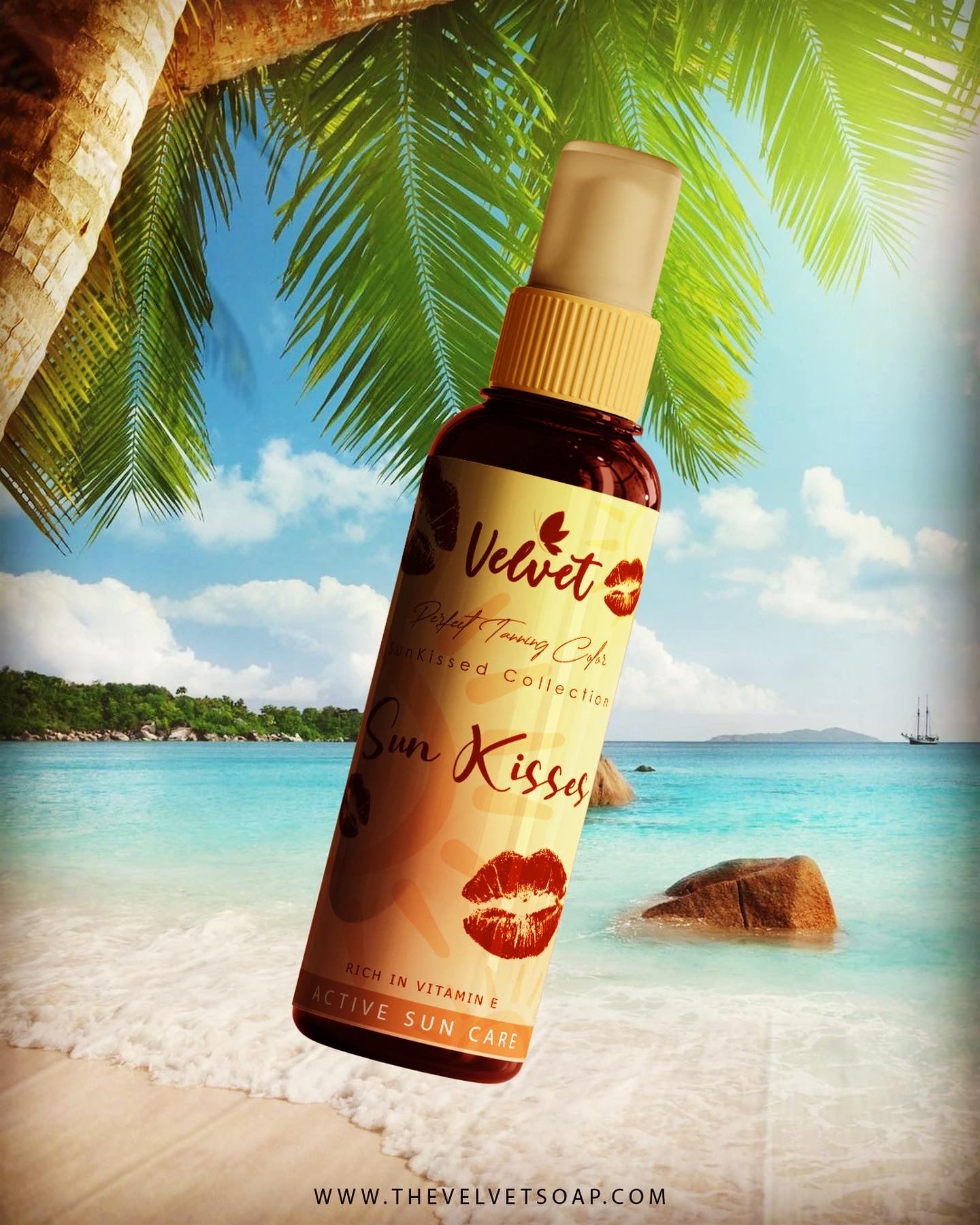Sun kisses Tanning Oil