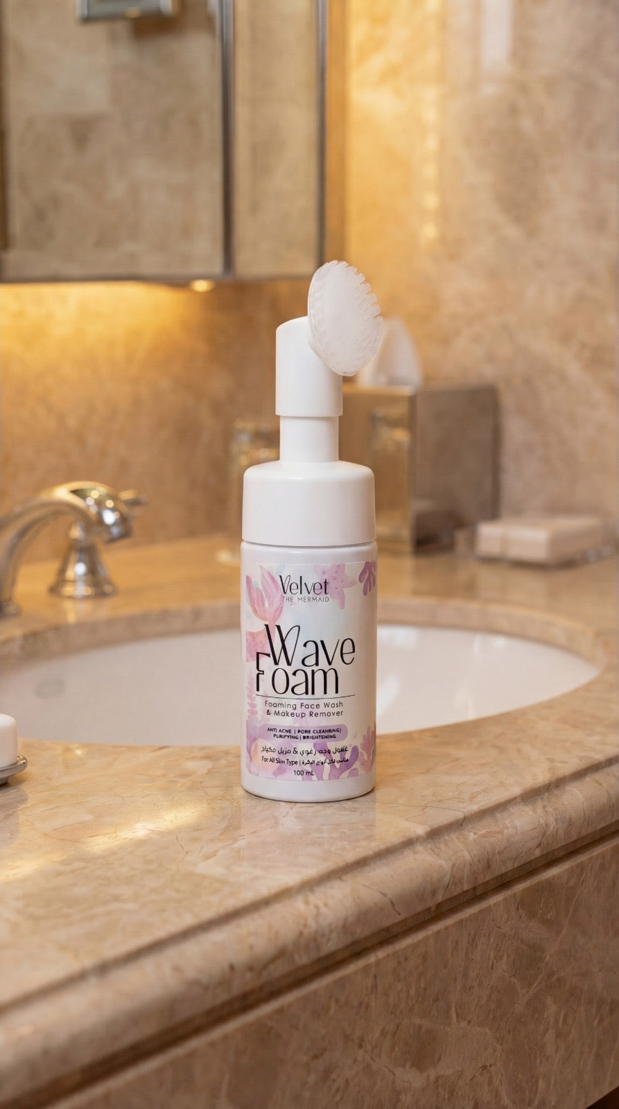 Wave Foam face wash