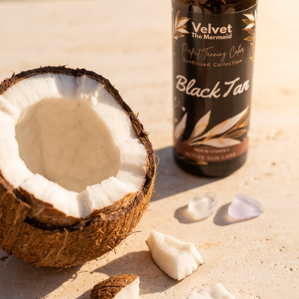Black Tan Tanning Oil 🌴🥥