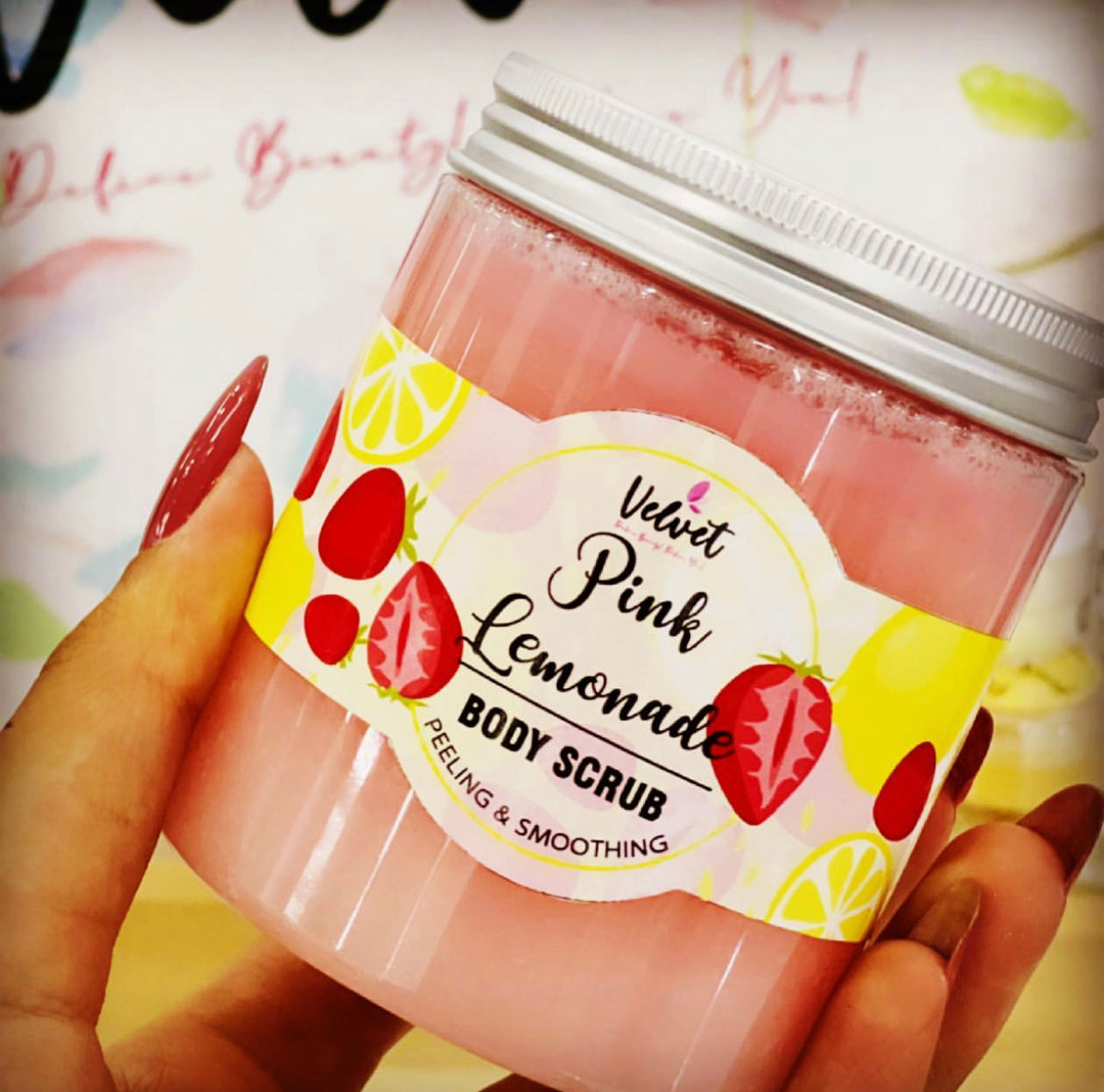 Pink Lemonade Body Scrub