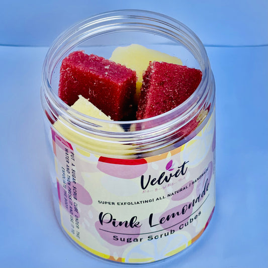 Pink Lemonade Body Scrub Cubes