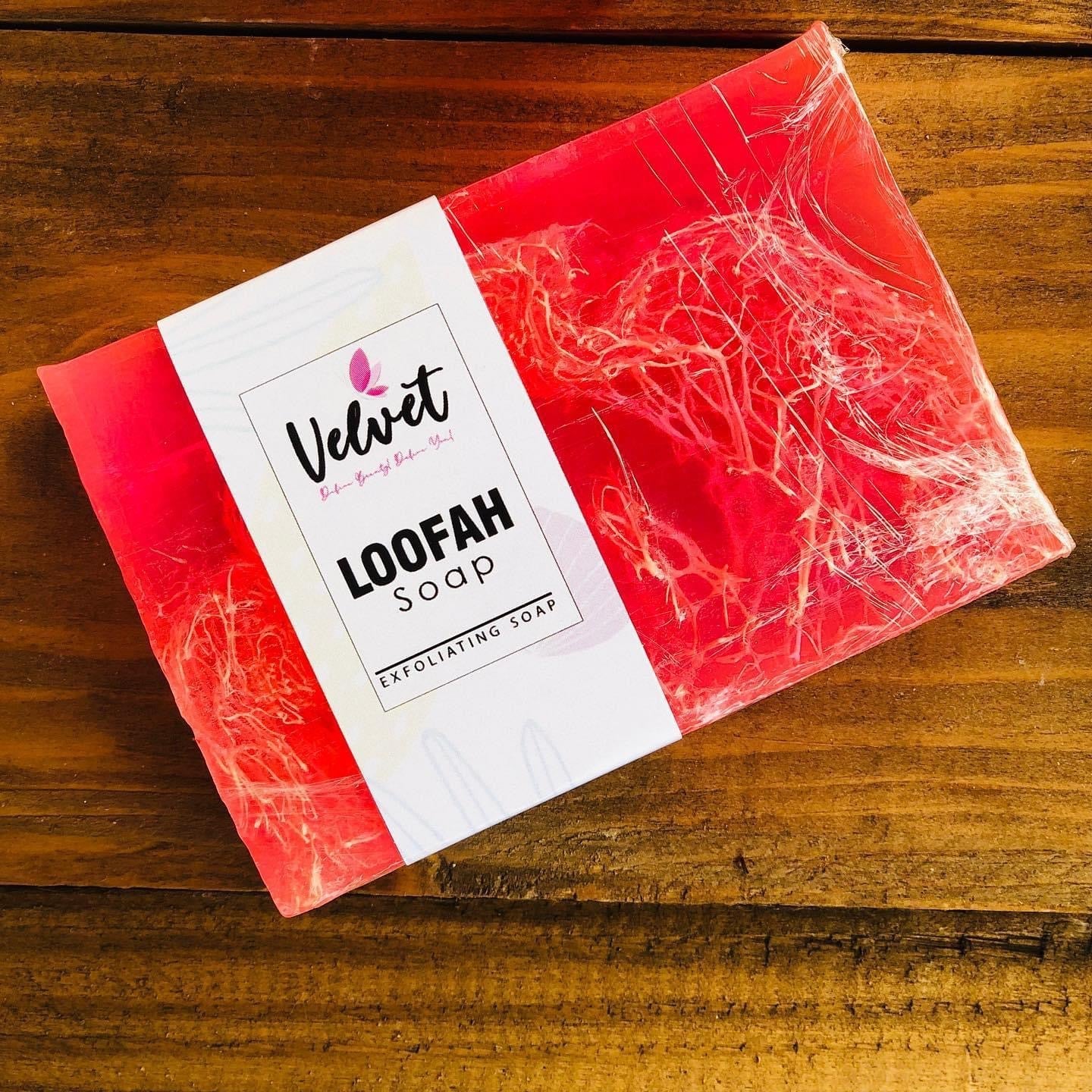 Loofah soap